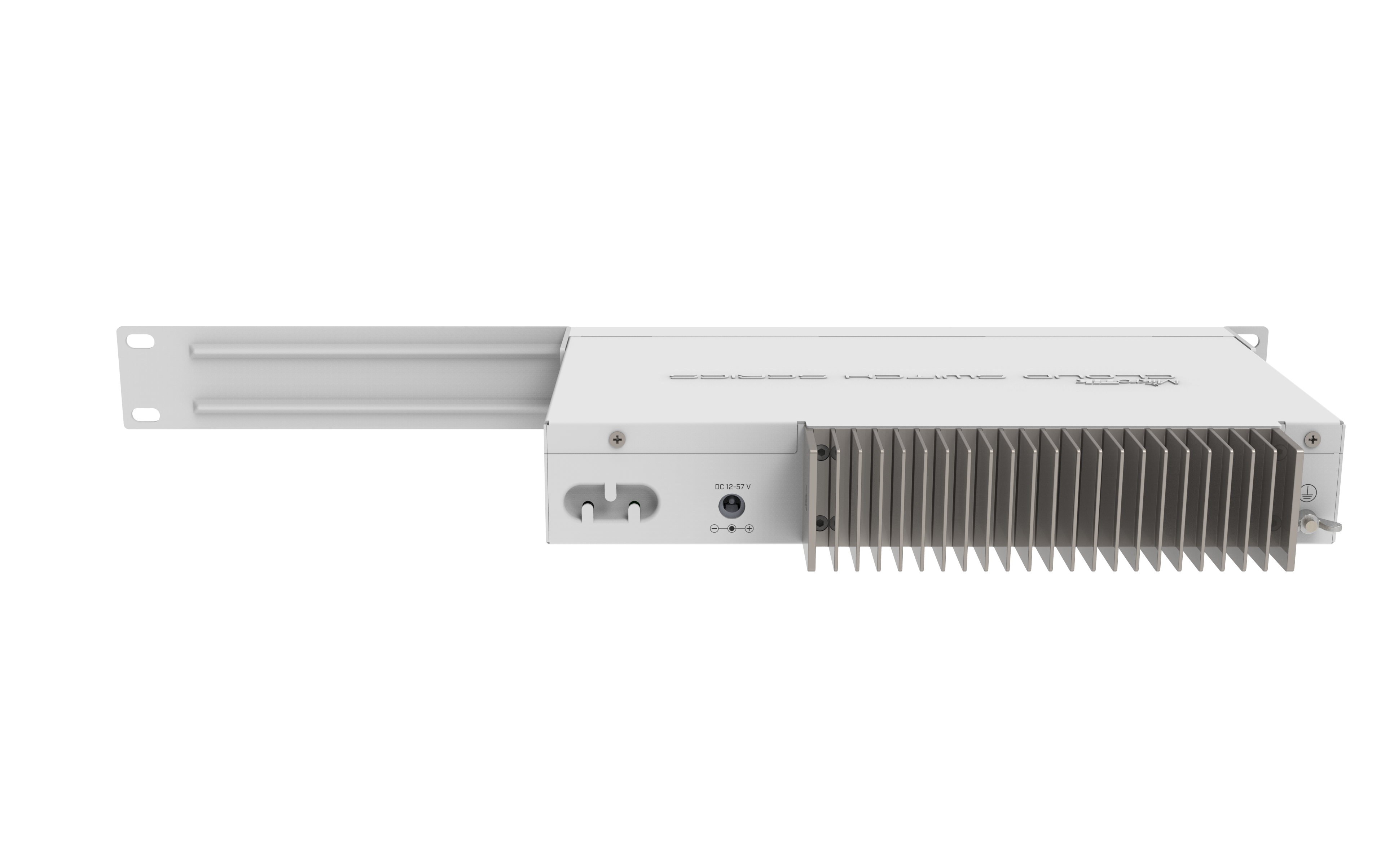 The CRS309-1G-8S+ is a very compact, yet powerful networking switch. It has eight SFP+ slots, supporting up to 10 Gbit module in each, which results in a total switching capacity of 162 Gbps and total non-blocking throughput of 81 Gbps. The CRS309-1G-8S+ is a very compact, yet powerful networking switch. It has eight SFP+ slots, supporting up to 10 Gbit module in each, which results in a total switching capacity of 162 Gbps and total non-blocking throughput of 81 Gbps.