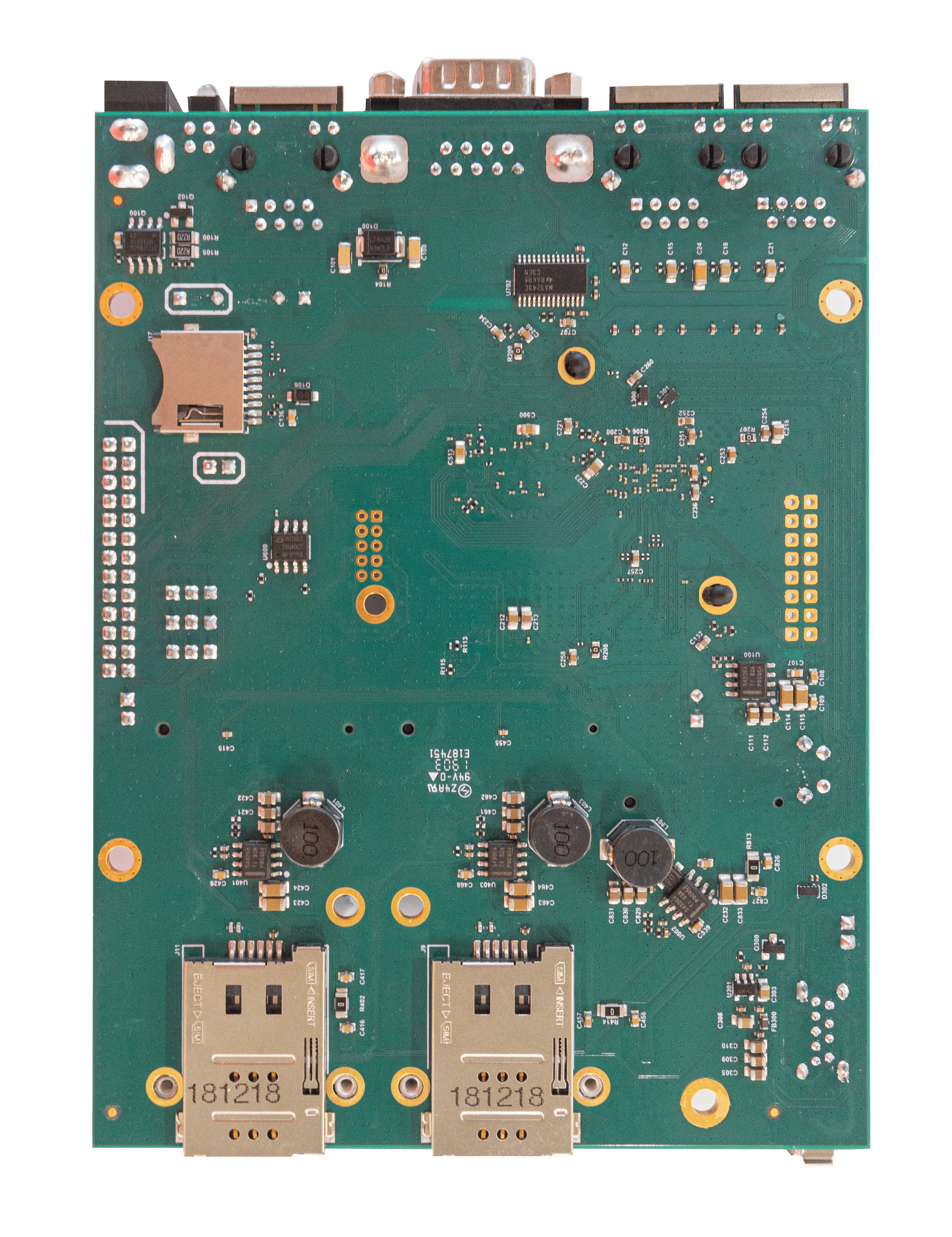 RBM33G: A fully featured RouterBOARD device for custom solutions, offering dual 3G/LTE modem support, versatile storage options, and powerful performance for demanding applications RBM33G: A fully featured RouterBOARD device for custom solutions, offering dual 3G/LTE modem support, versatile storage options, and powerful performance for demanding applications