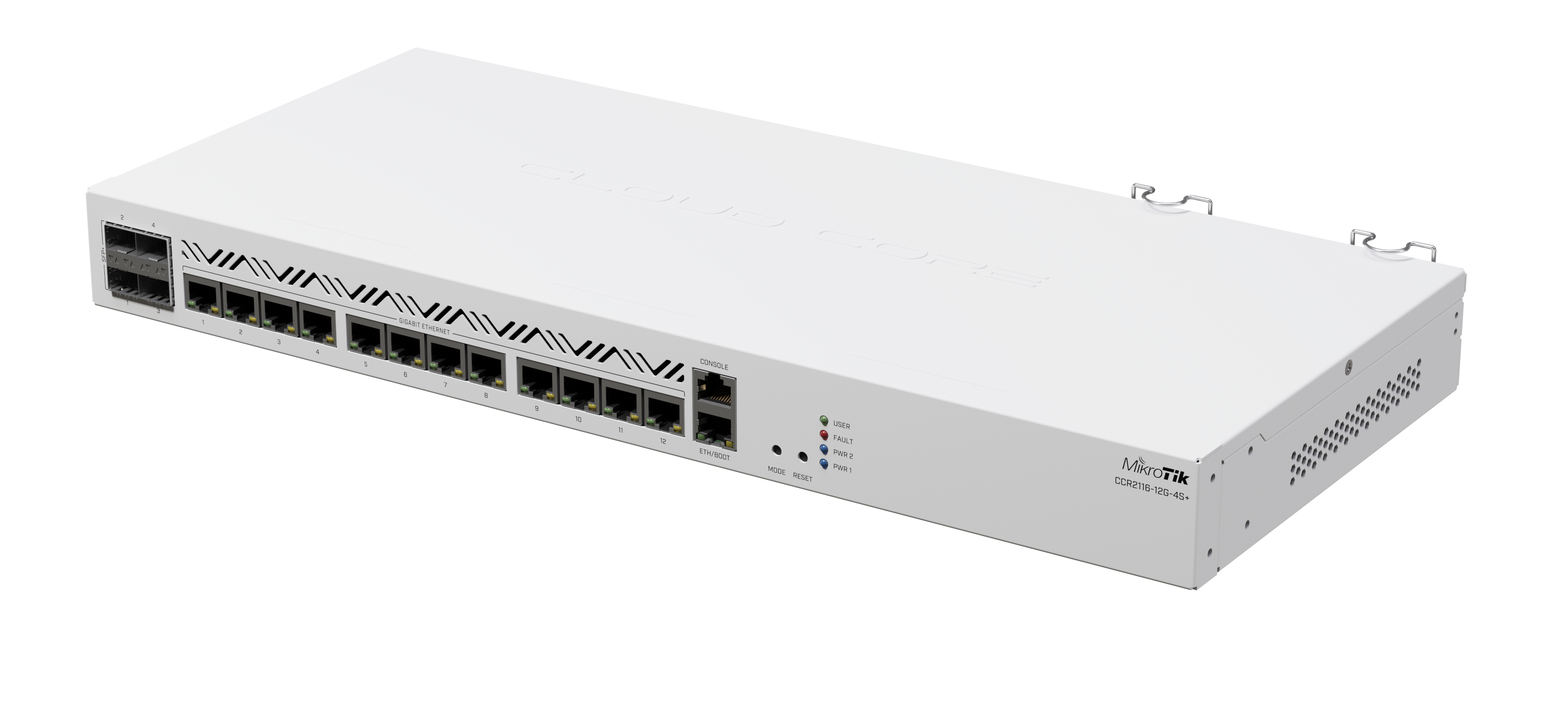 CCR2116-12G-4S+ Forget About CPU Limitations in 10G Setups With This Powerful 16-core ARM CPU based CCR. Double The Performance of Our Previous 36-Core CCR, 6x Faster BGP Performance.Includes an M.2 PCIe Slot CCR2116-12G-4S+ Forget About CPU Limitations in 10G Setups With This Powerful 16-core ARM CPU based CCR. Double The Performance of Our Previous 36-Core CCR, 6x Faster BGP Performance.Includes an M.2 PCIe Slot