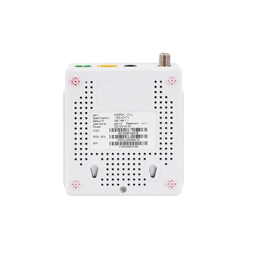 1GE+CATV ONU Model: V2801D-1GT1 Spec: 1*GE+CATV 1GE+CATV ONU Model: V2801D-1GT1 Spec: 1*GE+CATV