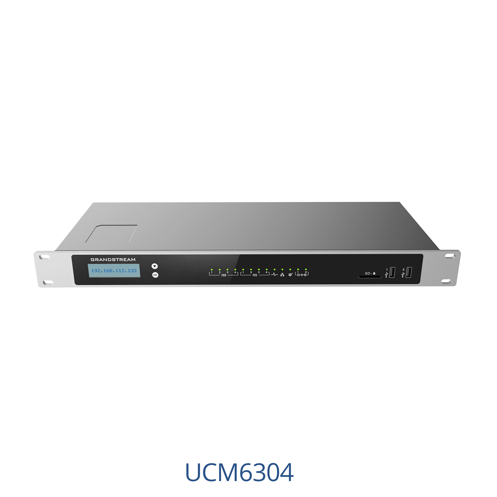 Grandstream UCM6300A IP PBX Front Grandstream UCM6300A IP PBX Front