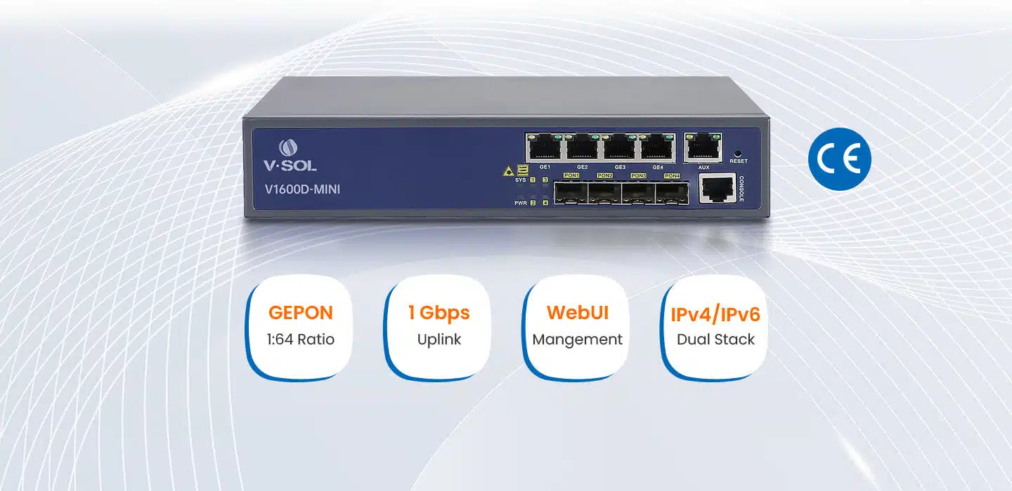MINI EPON OLT (V1600D-MINI) MINI EPON OLT (V1600D-MINI)