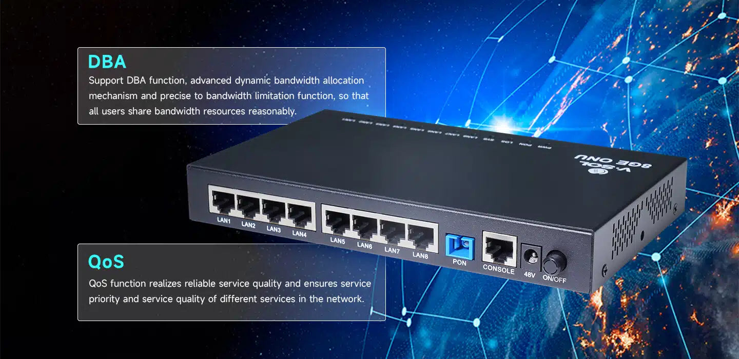 1XPON+8GE MDU ONU Model: V2808-8GL Spec: 1*XPON+8GE 1XPON+8GE MDU ONU Model: V2808-8GL Spec: 1*XPON+8GE