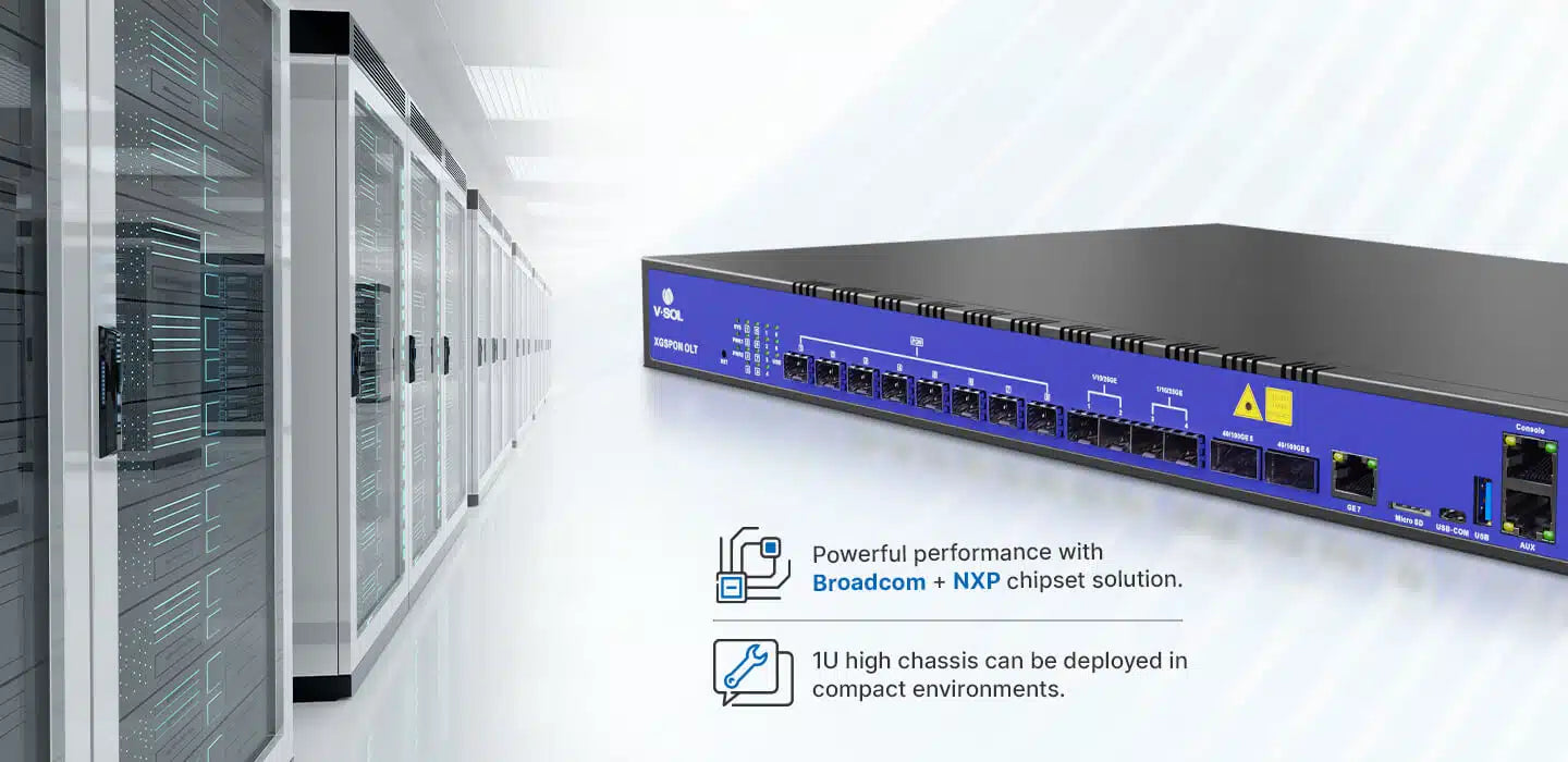 8 Port XG(S)-PON OLT (V3600G1) 8 Port XG(S)-PON OLT (V3600G1)