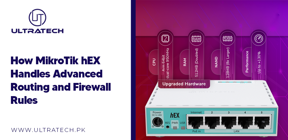 How MikroTik hEX Handles Advanced Routing and Firewall Rules?