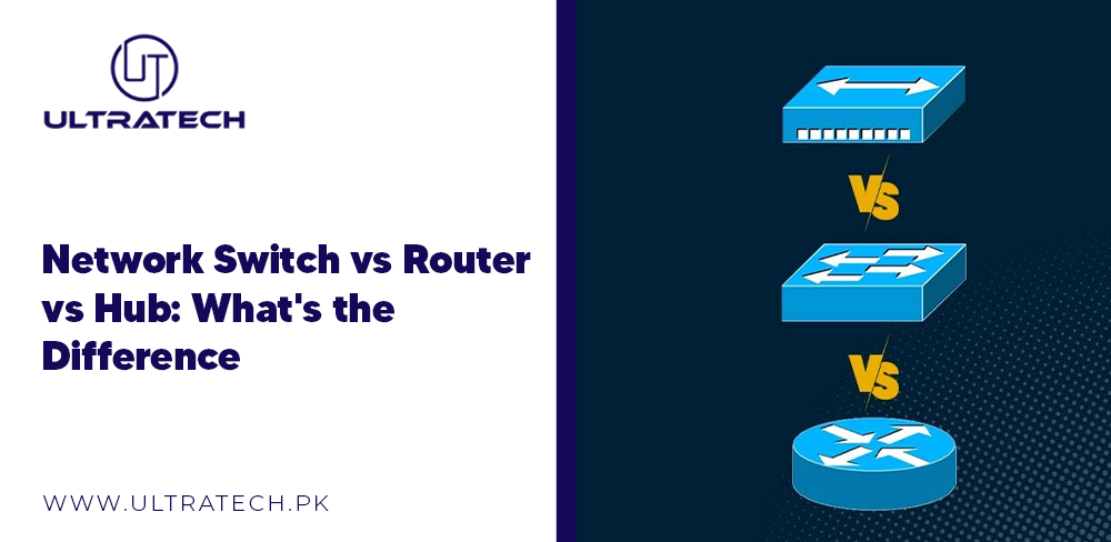 Network Switch vs Router vs Hub