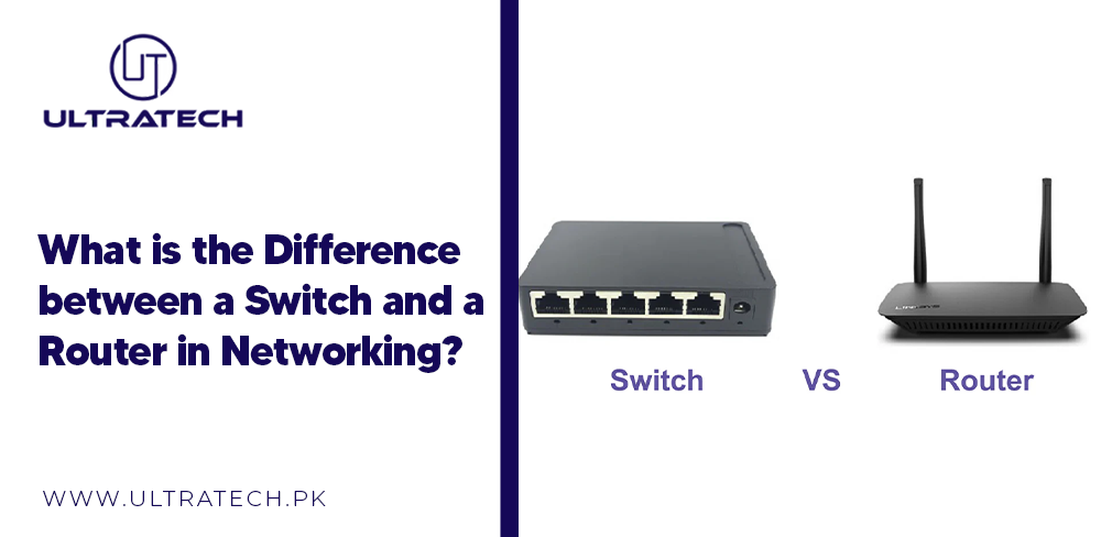 What is the Difference between a Switch and a Router in Networking?