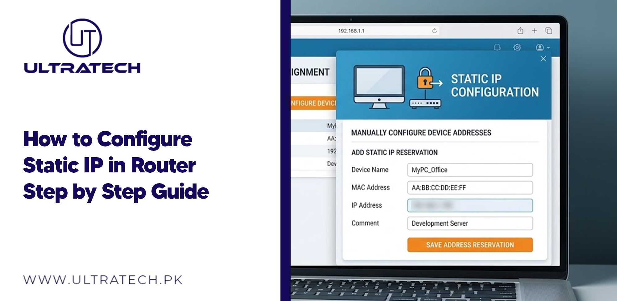 How to Configure a Static IP in Router: Step-by-Step Guide