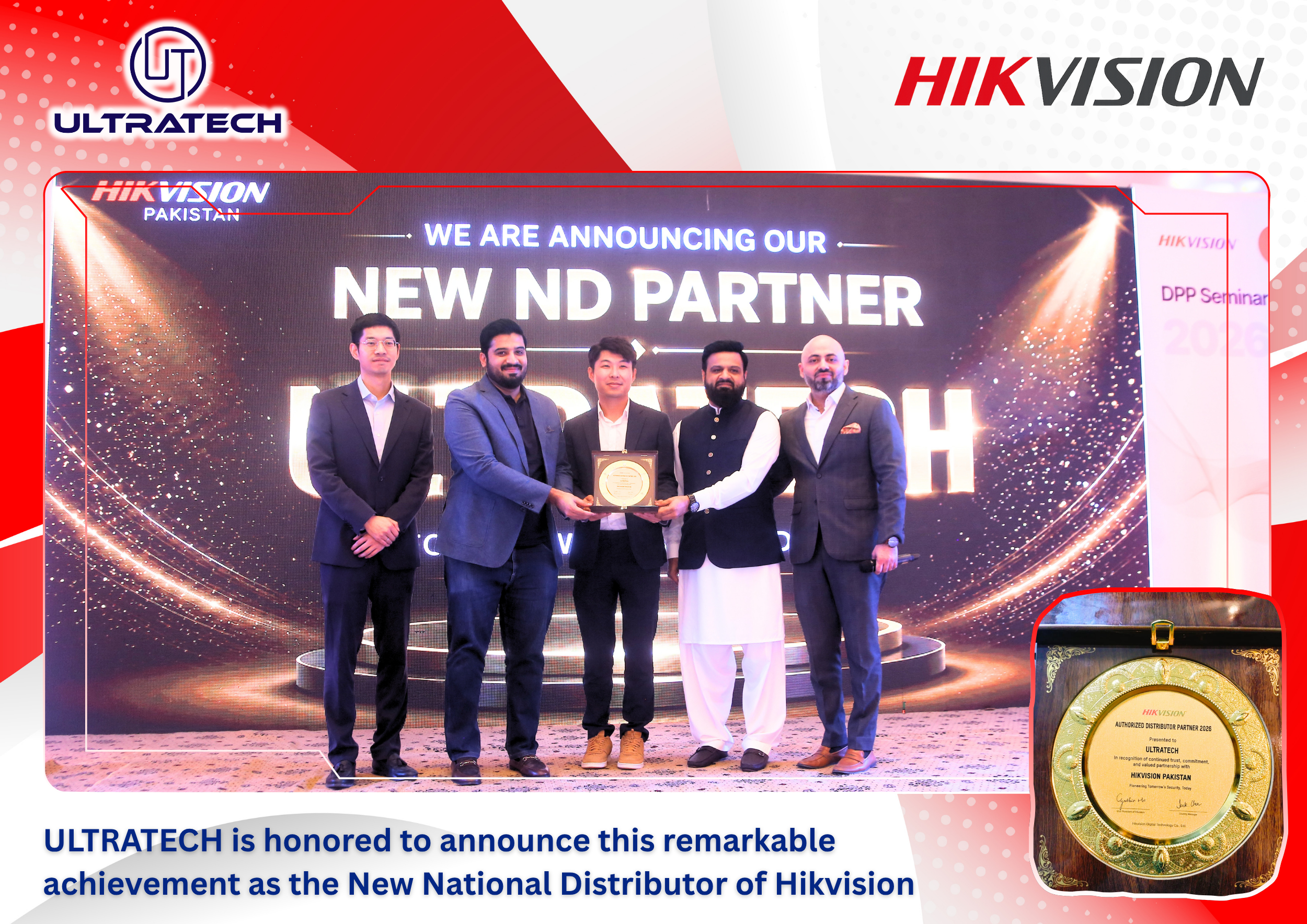 Ultratech is Now the Authorized Distributor of Hikvision in Pakistan –  Networking Solutions