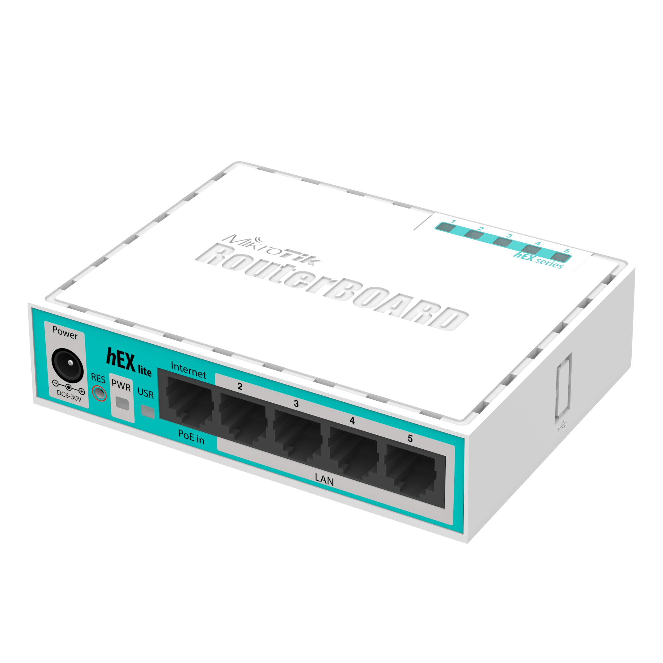 The RB750r2 (hEX lite) is a compact, affordable, and powerful router perfect for managing your wired home network. With its unbeatable price, sleek design, and advanced MPLS capabilities, it's the ultimate choice for SOHO environments. Experience effortless network management with the RB750r2 (hEX lite).