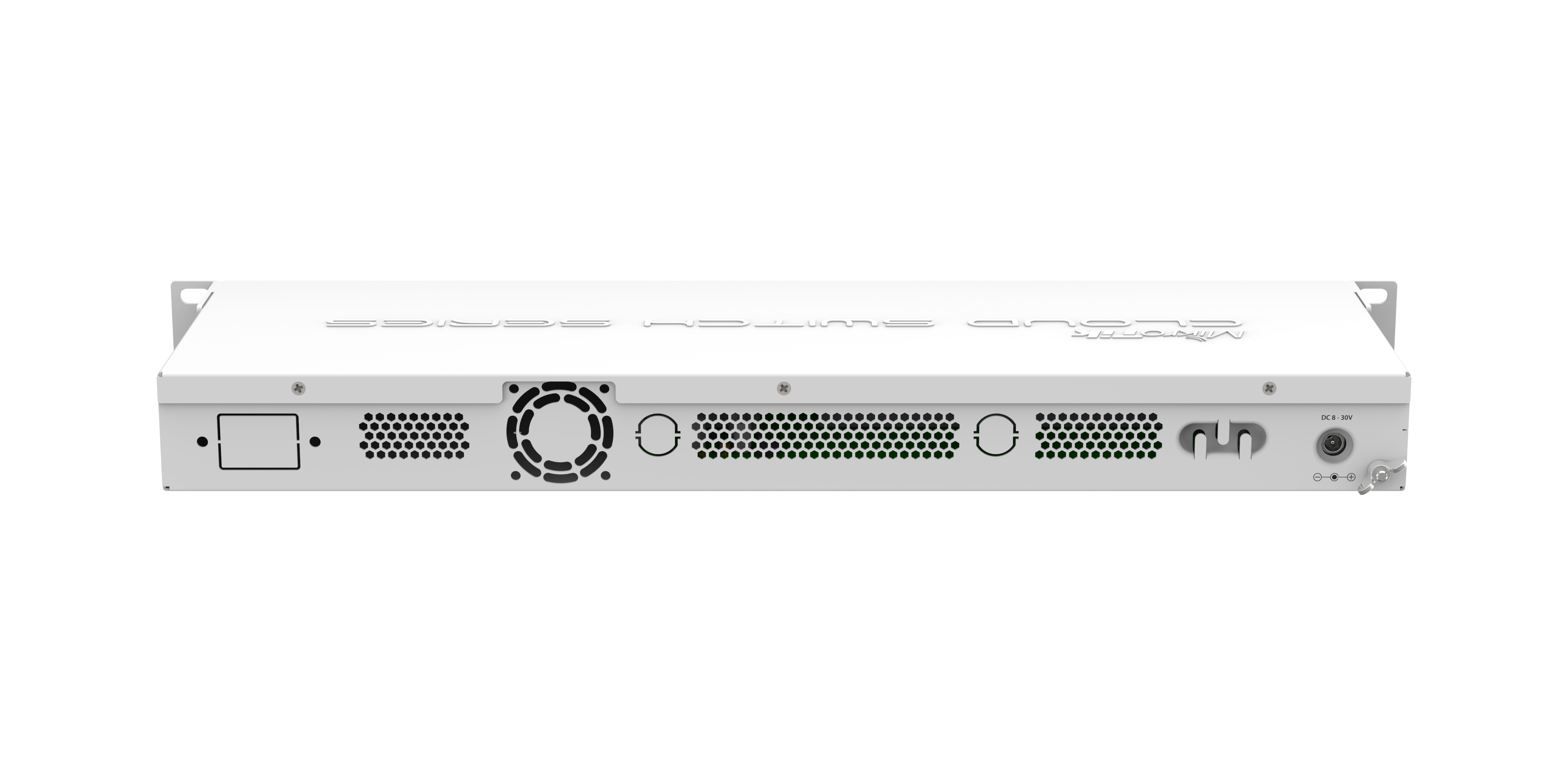 CSS326-24G-2S+RM SwOS powered 24 port Gigabit Ethernet switch with two SFP+ ports in 1U rackmount case