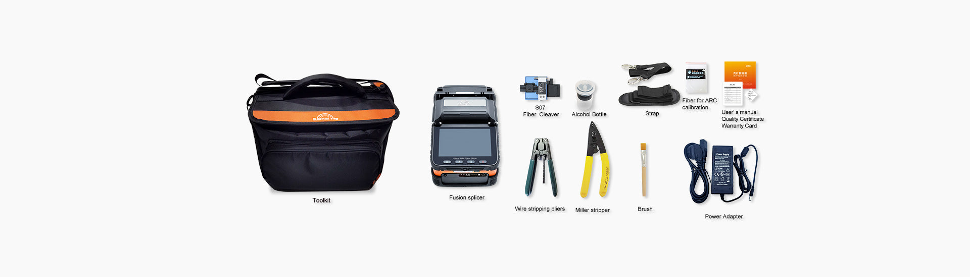 Signal Fire AI-5 Optical Fiber Fusion Splicer