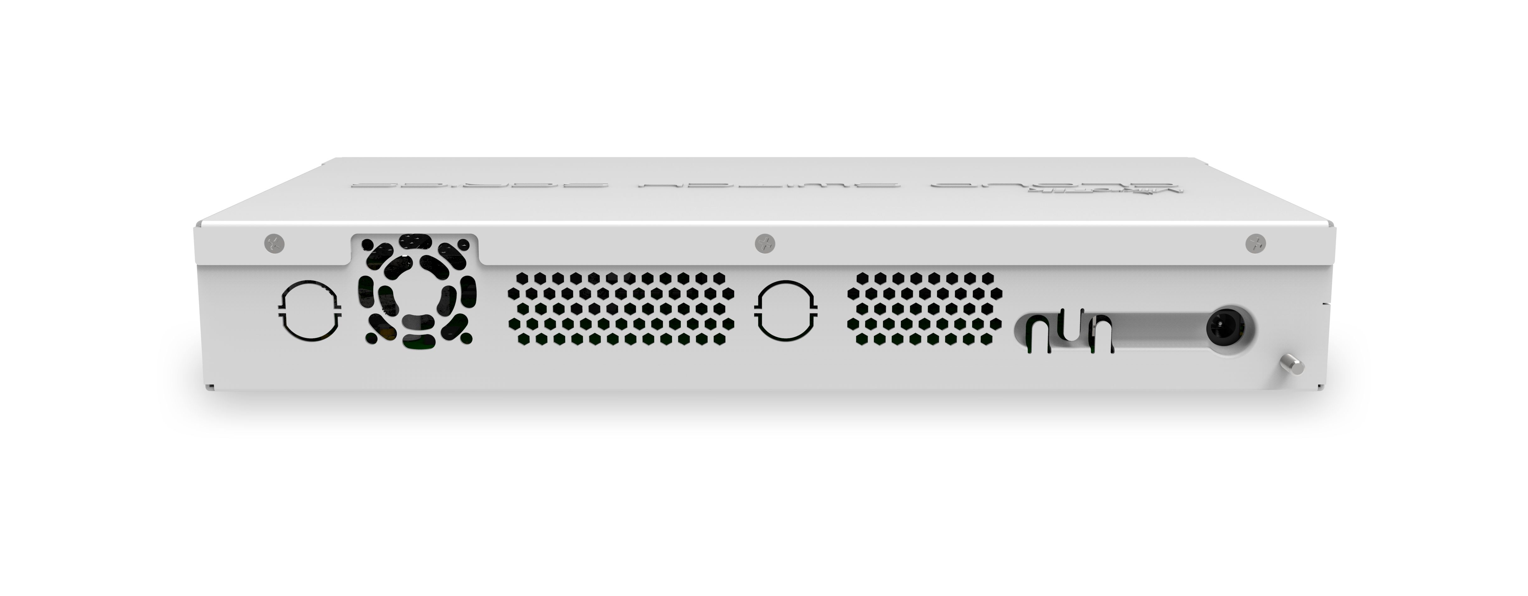 CRS326-24G-2S+IN 24 Gigabit ports, 2 SFP+ cages and a desktop case – server room power for your home!