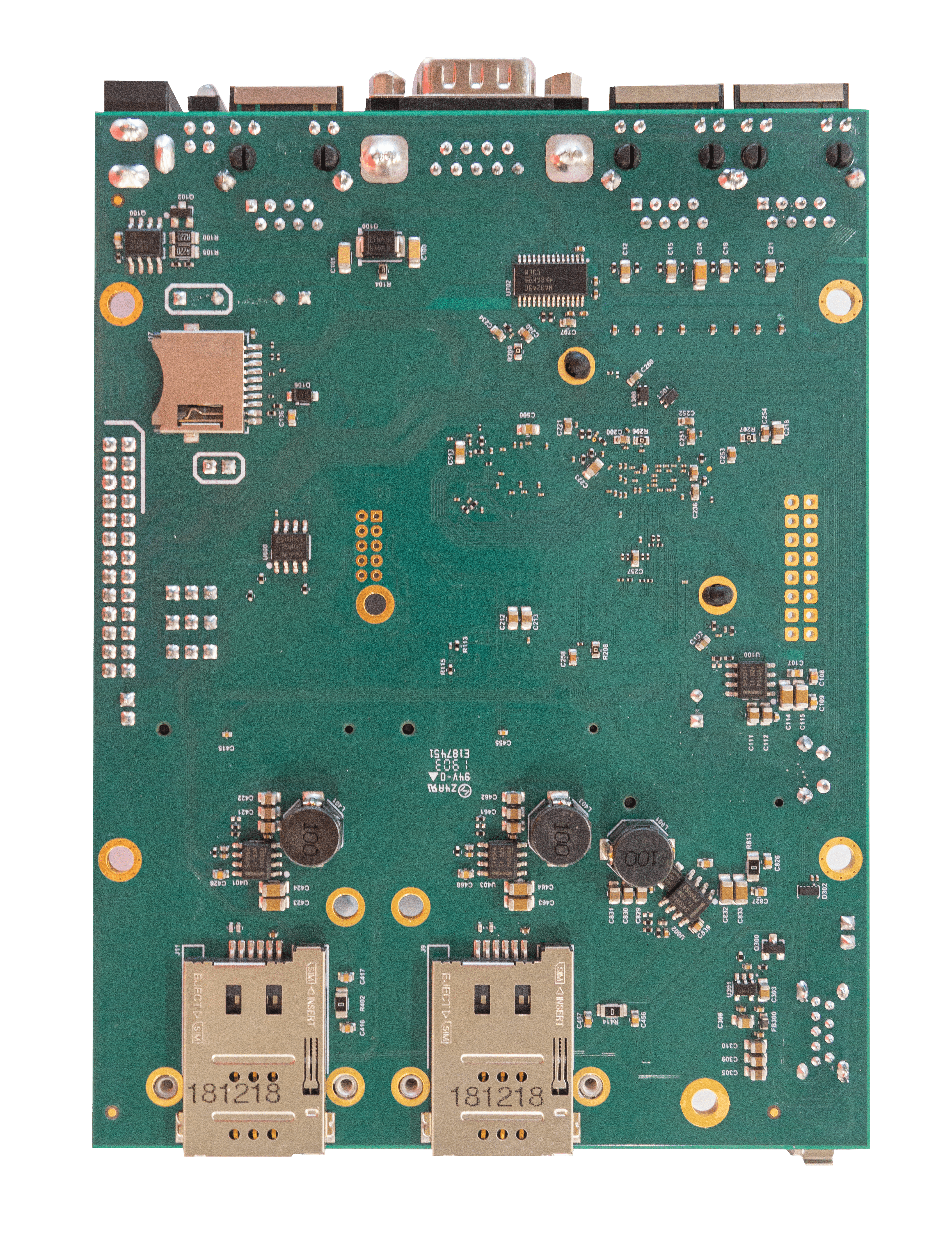 RBM33G: A fully featured RouterBOARD device for custom solutions, offering dual 3G/LTE modem support, versatile storage options, and powerful performance for demanding applications