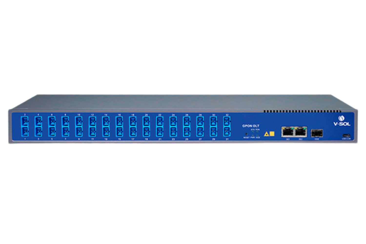 Single PON with 1×32 Splitter GPON OLT (V1600GS-O32)