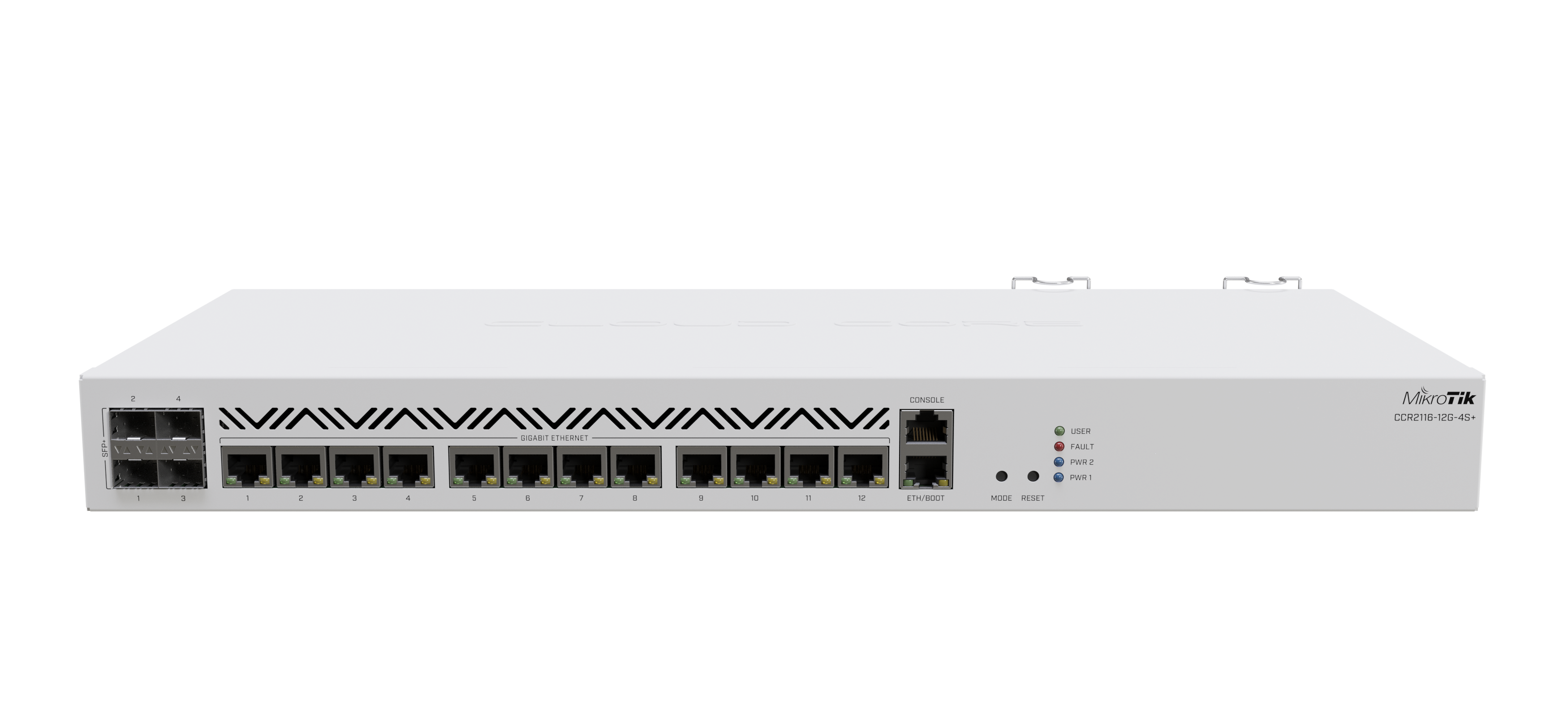 CCR2116-12G-4S+ Forget About CPU Limitations in 10G Setups With This Powerful 16-core ARM CPU based CCR. Double The Performance of Our Previous 36-Core CCR, 6x Faster BGP Performance.Includes an M.2 PCIe Slot