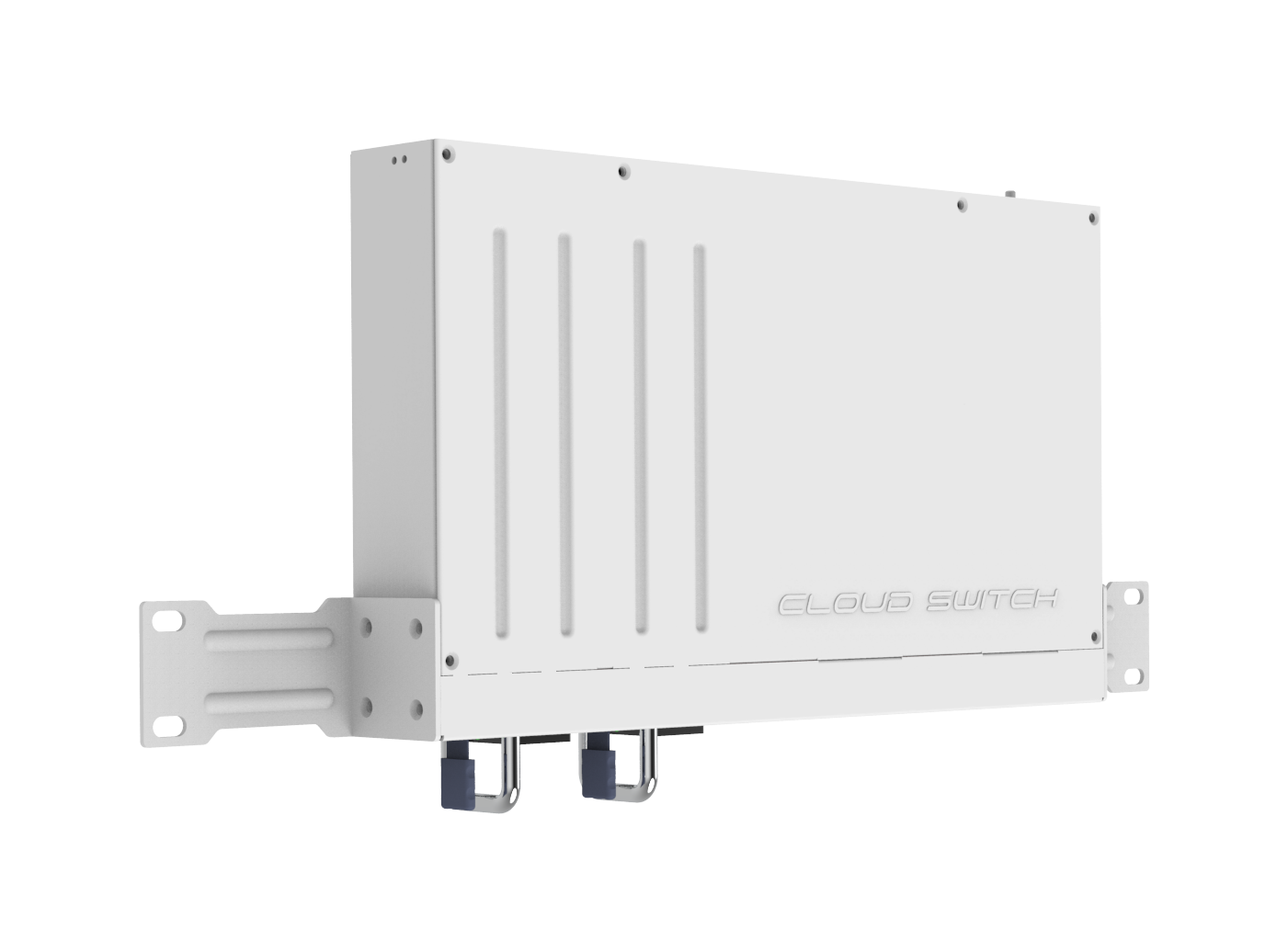 CRS504-4XQ-IN Your most affordable, compact, energy-efficient doorway to the world of 100 Gigabit networking. This switch is the next step in upgrading existing 10 or 25 Gigabit networks. Multiple powering options, dual hot-swap power supplies.