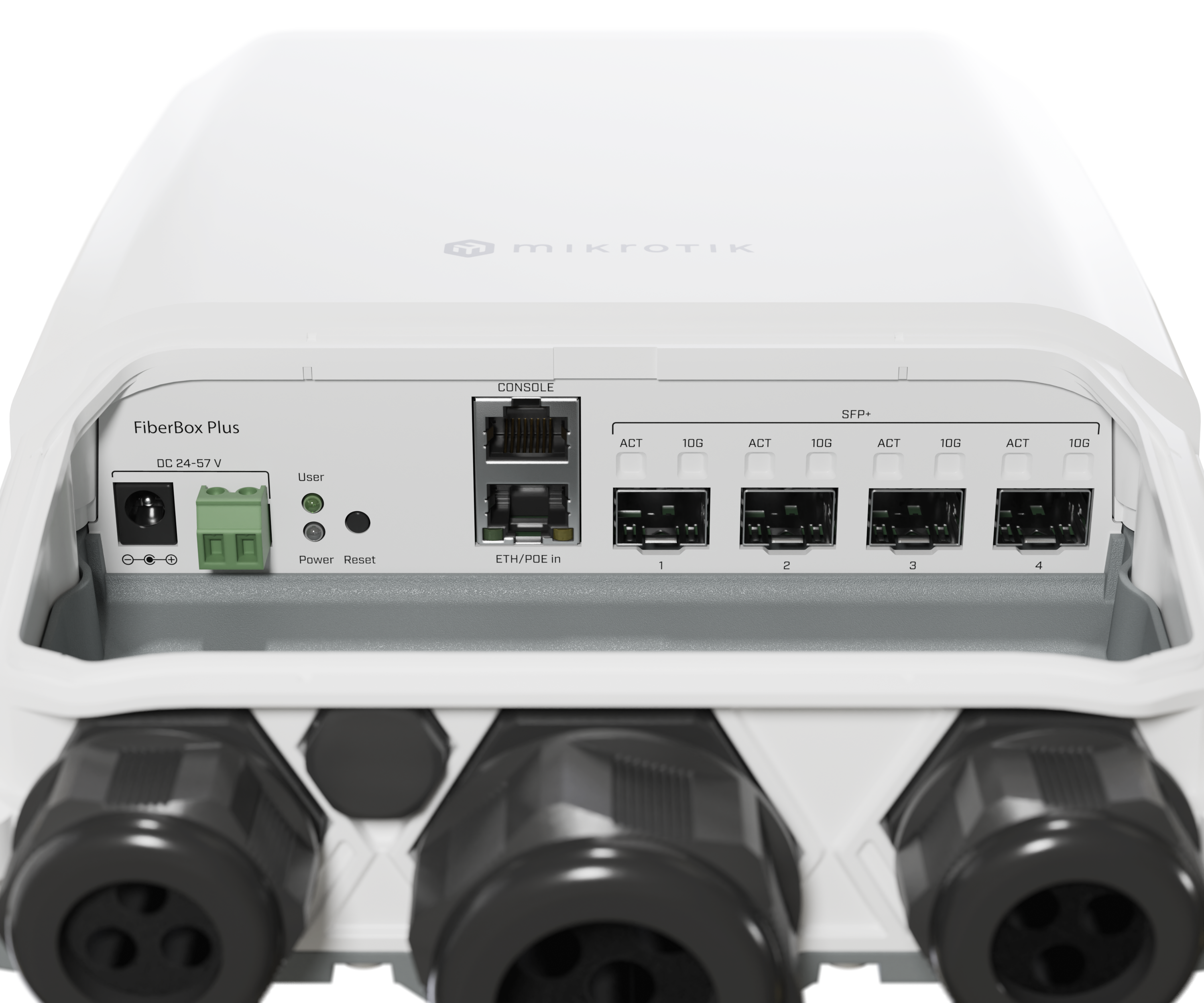 FiberBox Plus Ultimate value pick for 10 Gigabit outdoor networking. High masts, poles, or towers – your connection will be safe! A powerful budget version of the netFiber 9.