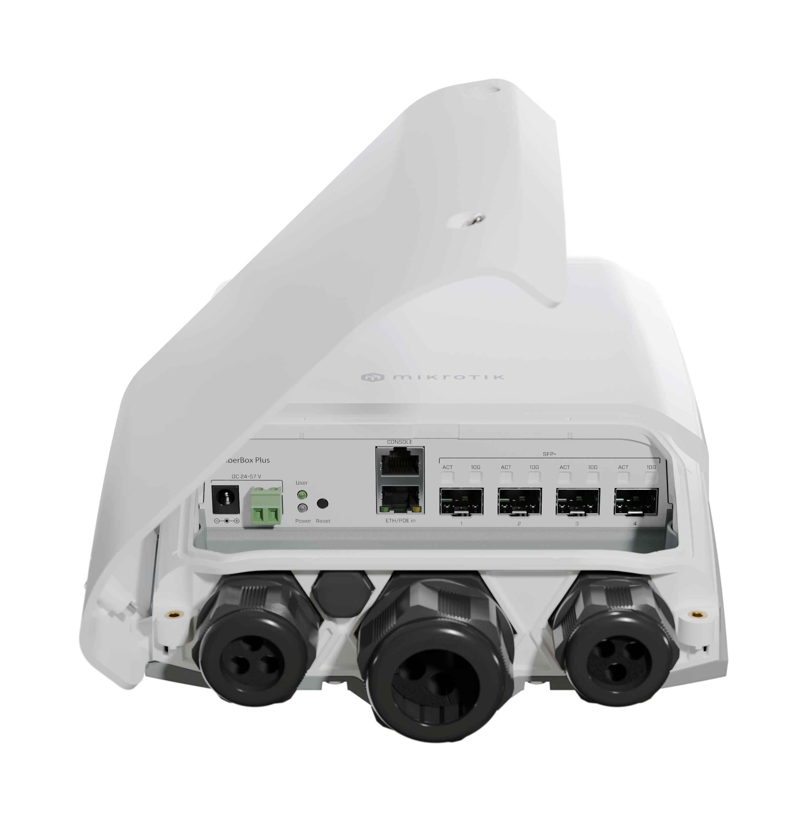 FiberBox Plus Ultimate value pick for 10 Gigabit outdoor networking. High masts, poles, or towers – your connection will be safe! A powerful budget version of the netFiber 9.