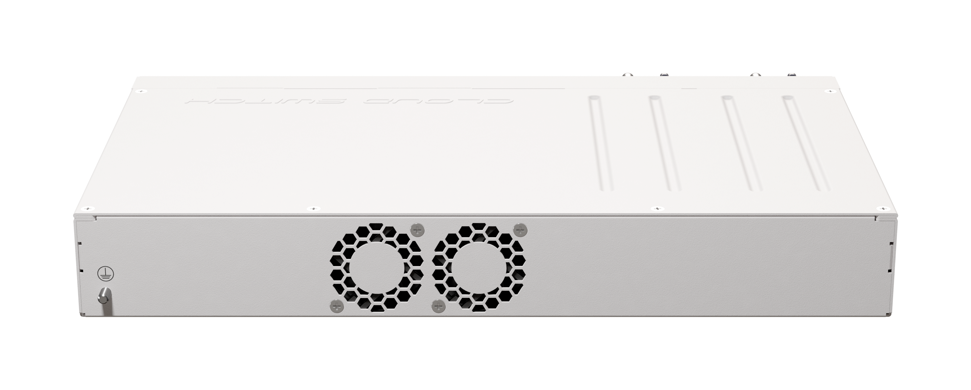 CRS510-8XS-2XQ-IN A versatile 100 Gigabit switch that offers speed, value, and diverse connectivity options. 2x 100 Gigabit QSFP28 ports, 8x 25 Gigabit SFP28 ports, dual hot-swap power supplies.