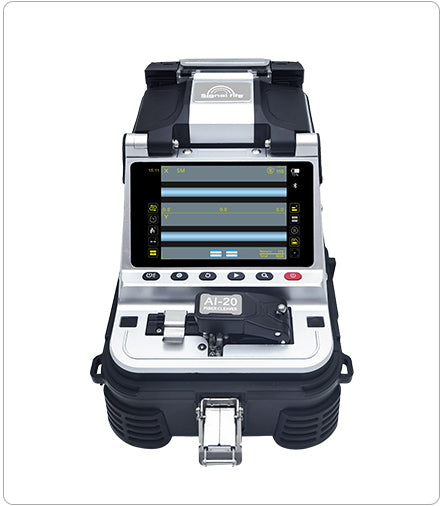 Signal Fire AI-20 Optical Fiber Fusion Splicer – High-Speed, Core Alignment Splicing for FTTx & Telecom Projects