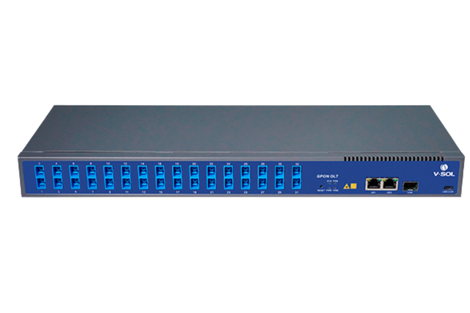 Single PON with 1×32 Splitter GPON OLT (V1600GS-O32)