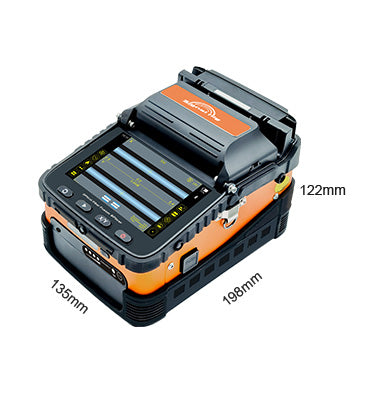 Signal Fire AI-6A: Advanced Six-Motor Optical Fiber Fusion Splicer