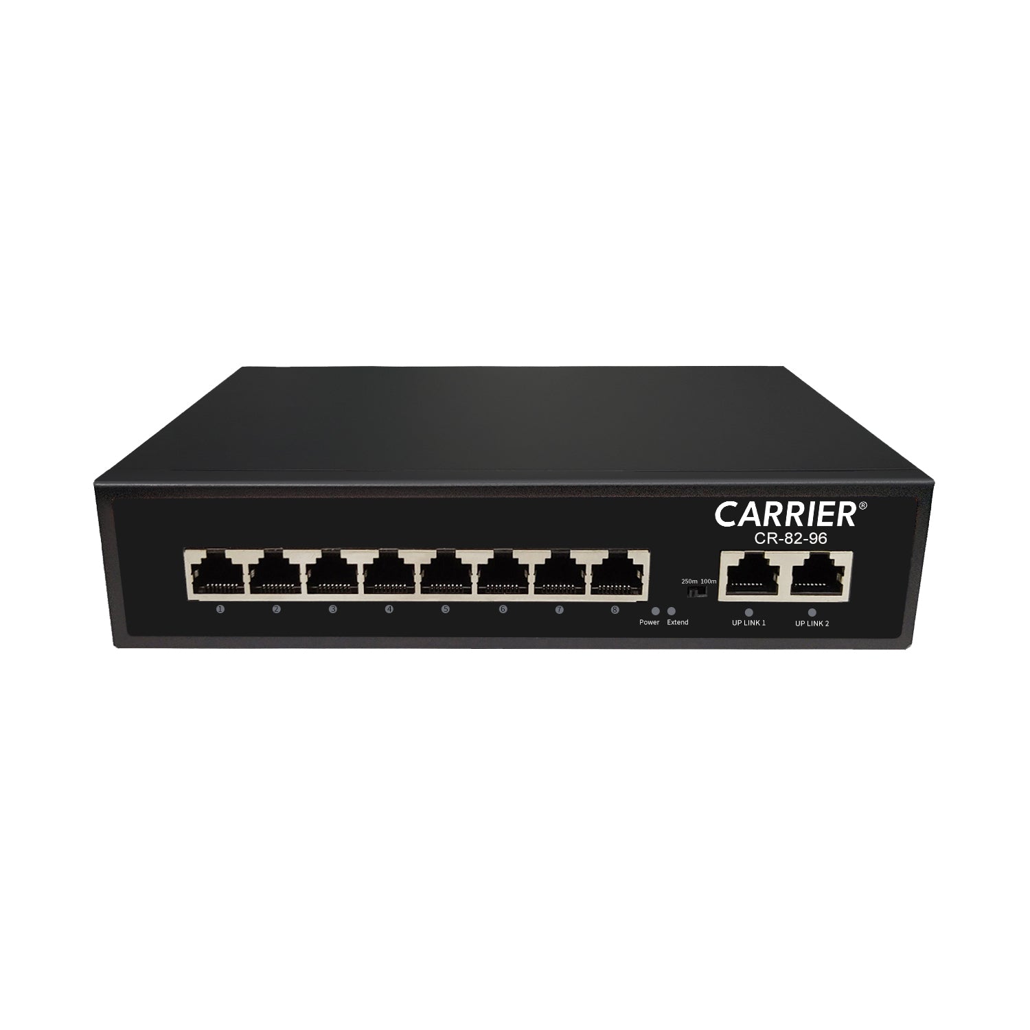 Carrier 8Port POE Switch 10/100 UPLINK (CR-82-96)