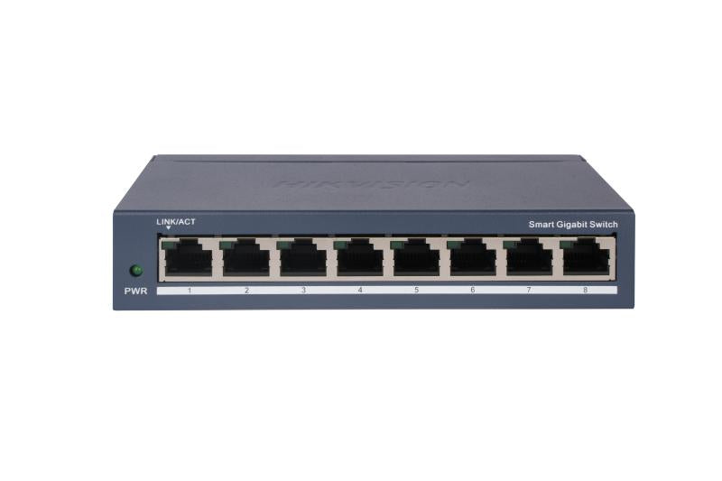 8 Port Gigabit Smart Switch (DS-3E1508-EI(O-STD)