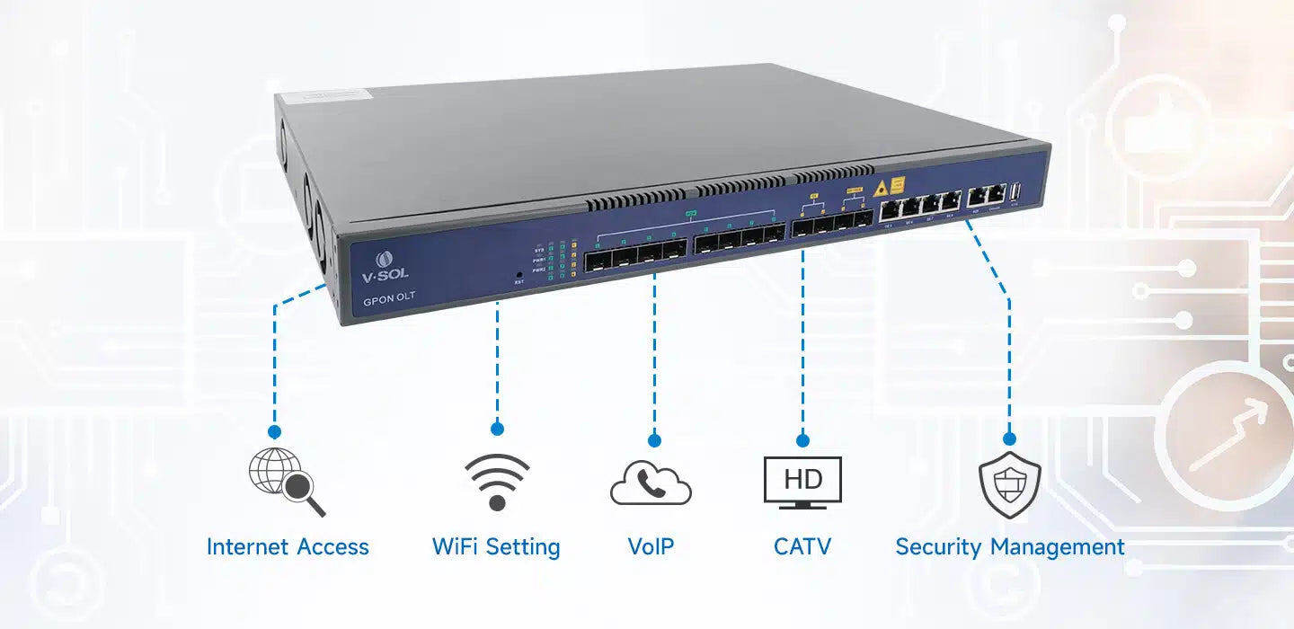 8 Port GPON OLT (V1600G1-B)