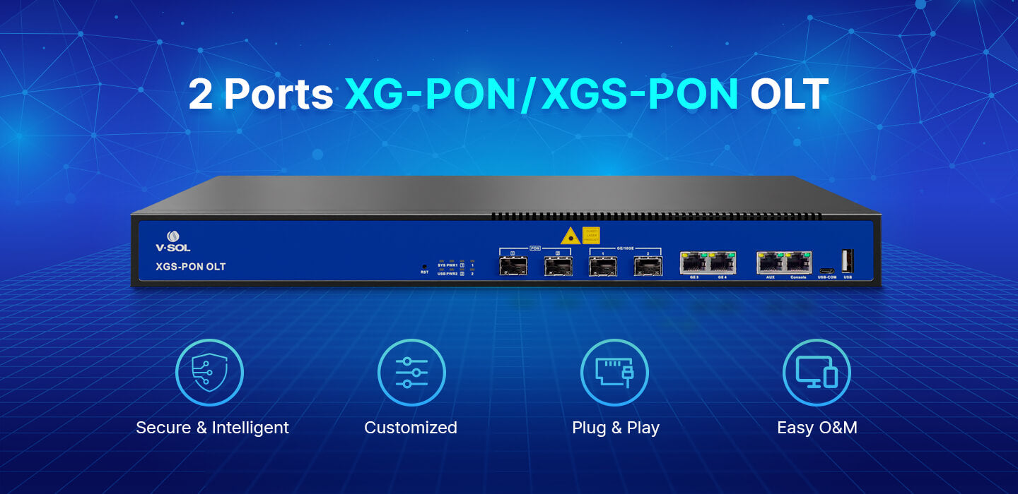 2 Port XG/XGS-PON OLT ( V1600XG02 )