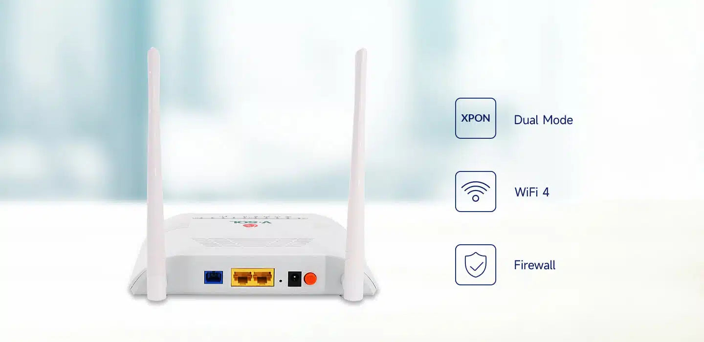 V2802RGW (1GE + 1FE WiFi ONU