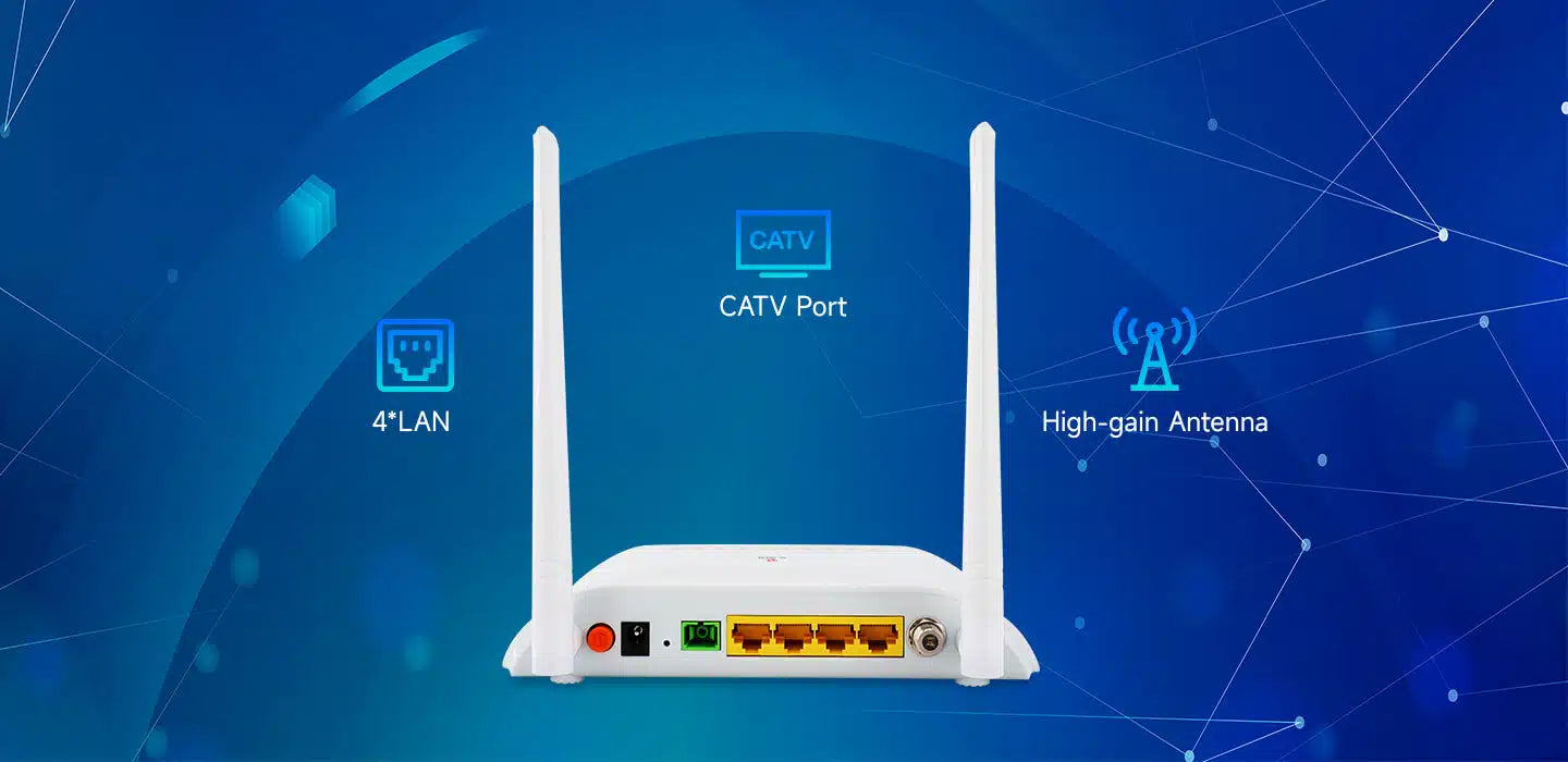 1GE+3FE+CATV+WiFi ONU