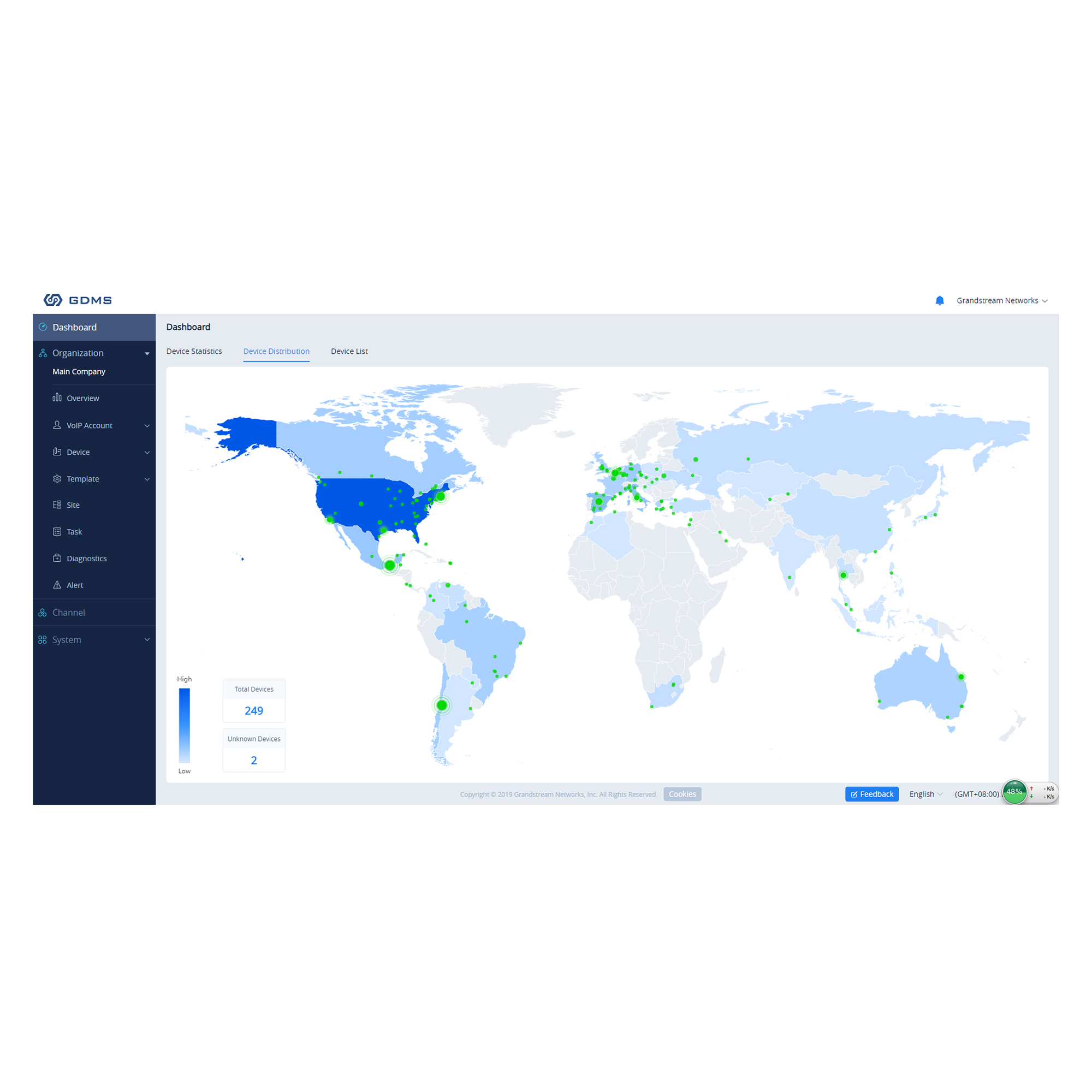 Grandstream Device Management System (GDMS)