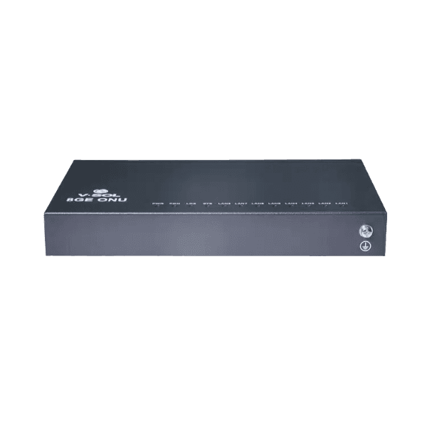 1XPON+8GE MDU ONU Model: V2808-8GL Spec: 1*XPON+8GE