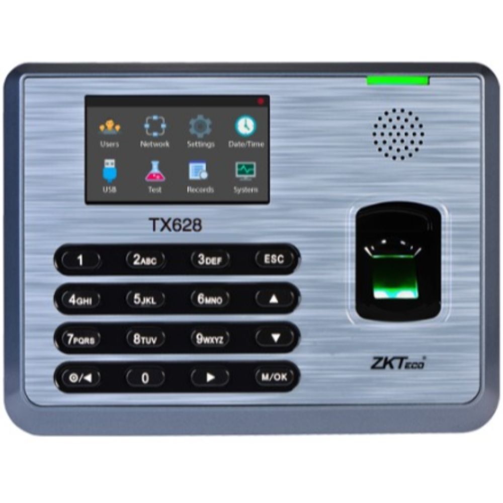 Zkteco TX628 Time & Attendance Employee Biometric Fingerprint Terminal
