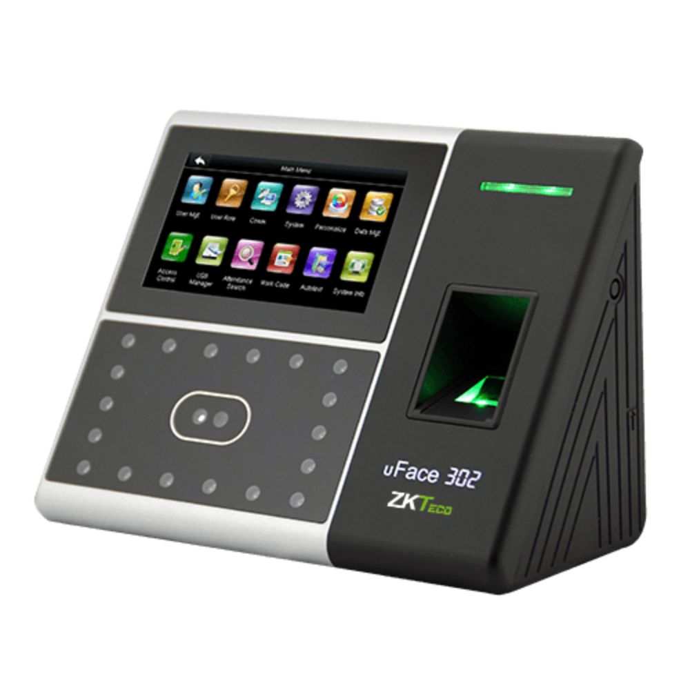 Zkteco uFace302 Time & Attendance Multi-Biometric Fingerprint Terminal